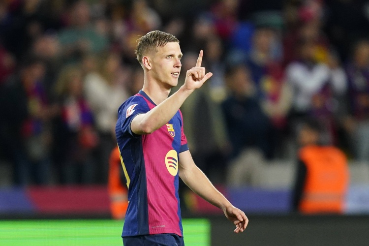 本赛季西甲9球3助攻,奥尔莫夺得五大联赛生涯首个联赛冠军 本赛季西甲9球3助攻,奥尔莫夺得五大联赛生涯首个联赛冠军